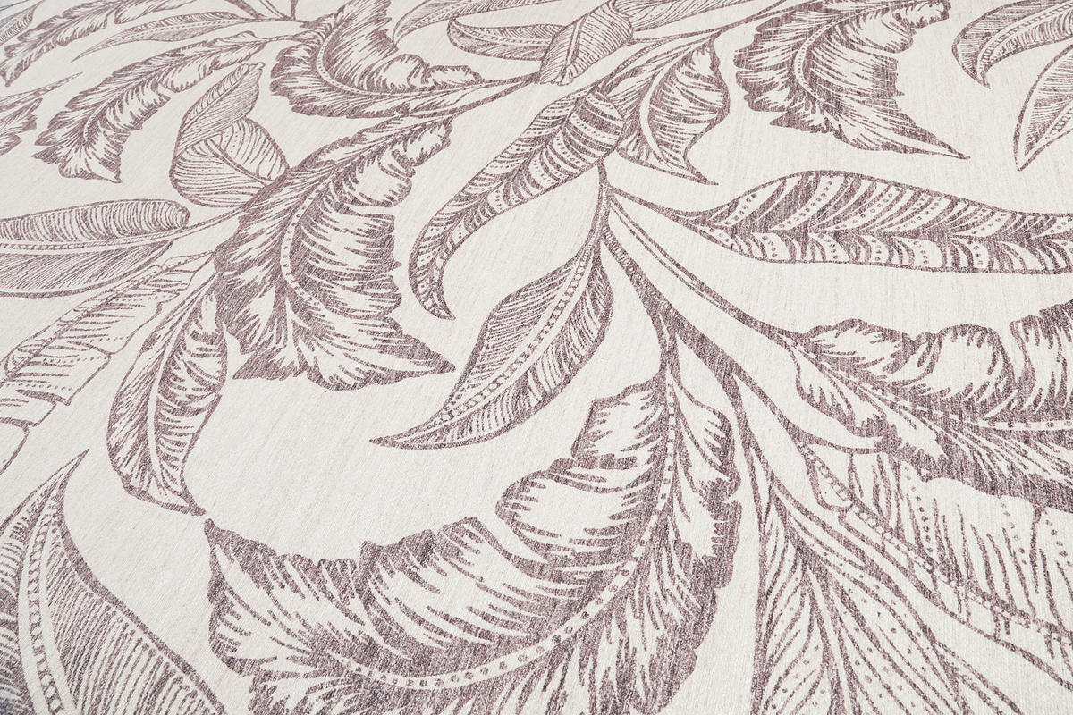 WEBTEPPICH 190/290 cm Mozambique Palm Taupe, Beige  - Taupe/Beige, LIFESTYLE, Textil (190/290cm) - Novel