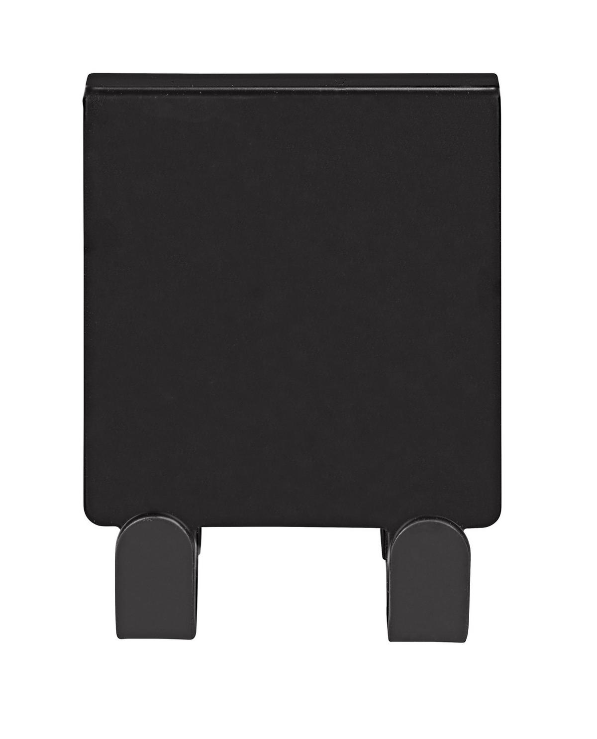 HAKEN  in Schwarz  - Schwarz, KONVENTIONELL, Metall (5,5/7/6,5cm) - Schöner Wohnen