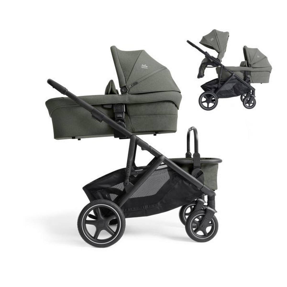 KOMBIKINDERWAGEN Joie Signature  - Olivgrün, Basics, Kunststoff (65/112,2/108,5cm) - JOIE SIGNATURE