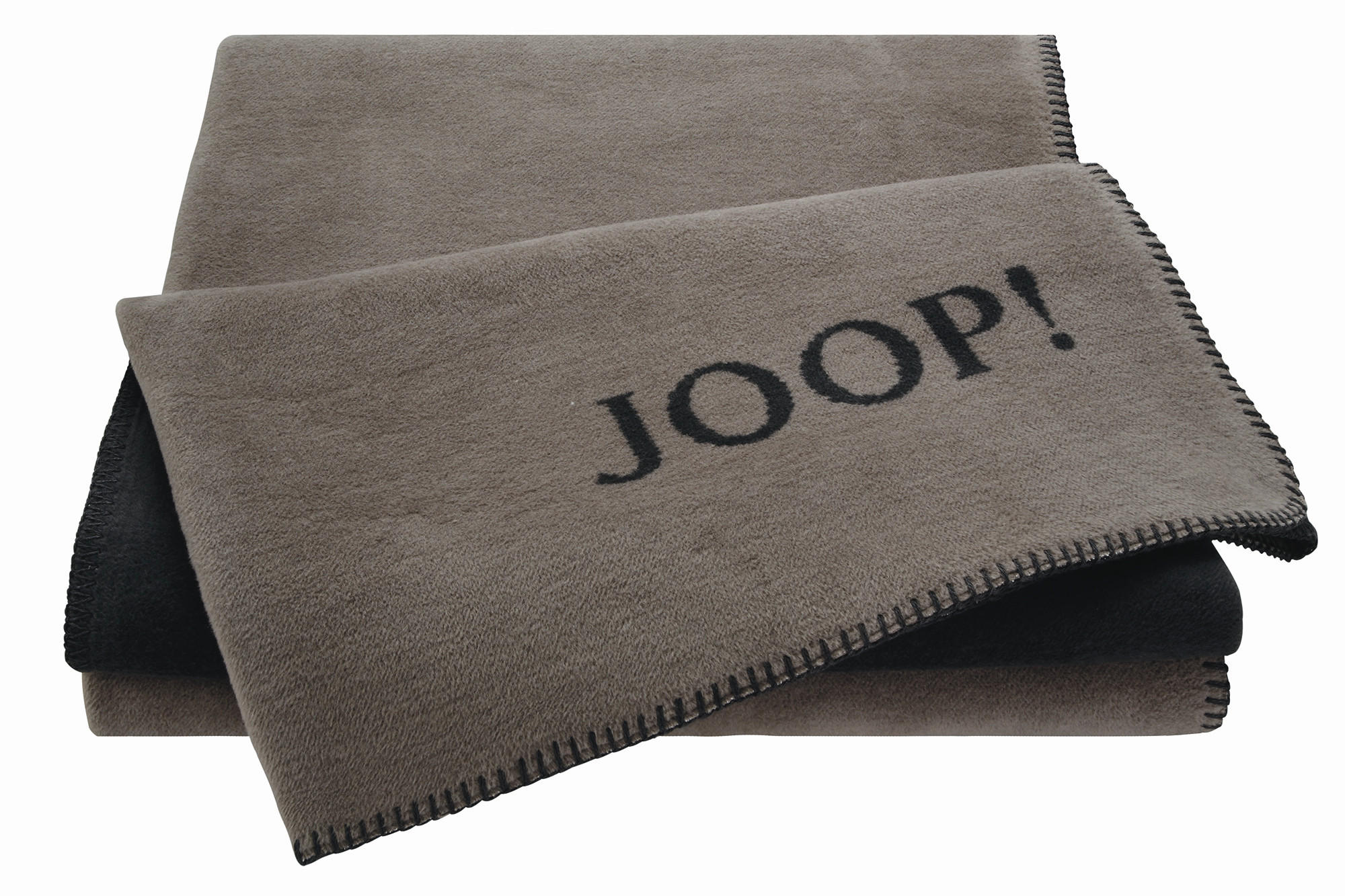 WOHNDECKE JOOP! HW 2025/26 150/200 cm  - Graubraun, Design, Textil (150/200cm) - Joop!