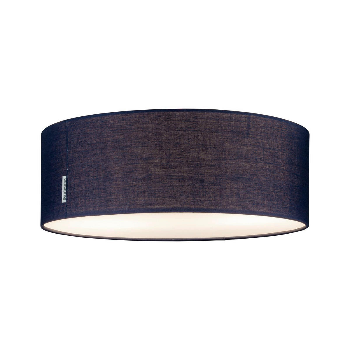 DECKENLEUCHTE  38/13 cm    - Dunkelblau, Basics, Textil (38/13cm) - Paulmann