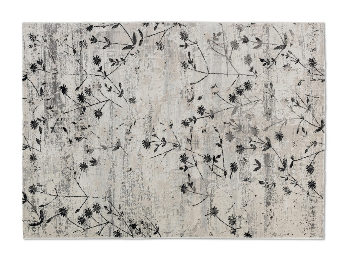 WEBTEPPICH 133/190 cm Antea  - Beige/Schwarz, Design, Textil (133/190cm) - Schöner Wohnen