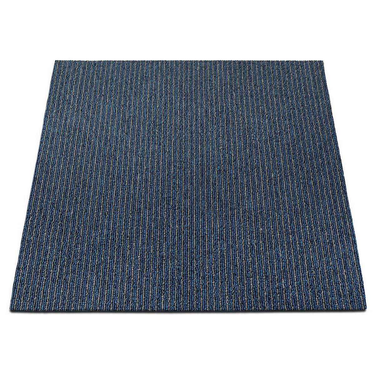 TEPPICHFLIESE - Blau, Basics, Kunststoff/Textil (50/50cm) - Esposa
