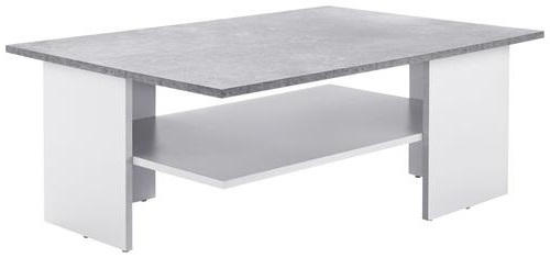 SOFFBORD - vit/grå, Modern, träbaserade material (90/60/35cm) - MID.YOU