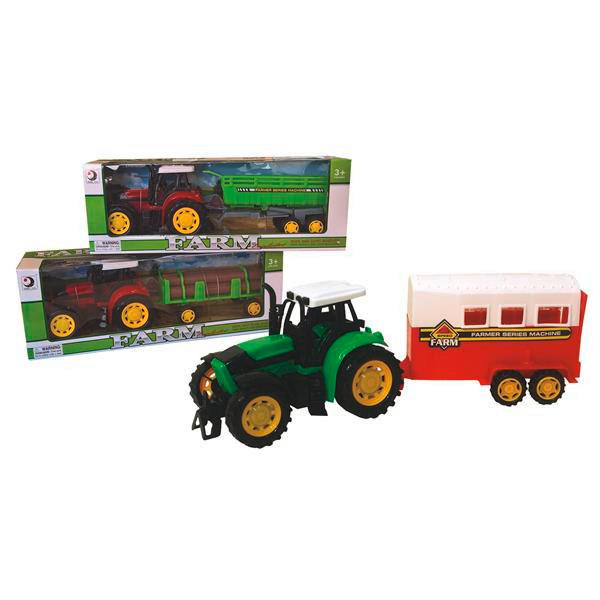 TRAKTOR - olivno zelena , Basics, umetna masa (33x10x9cm)