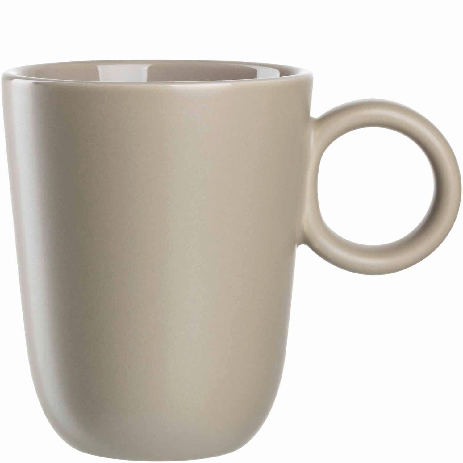 TASSE ROMA   400,00 ml  - Beige, KONVENTIONELL, Keramik (13,30/11,00/8,80cm) - Leonardo