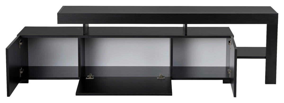 TV-ELEMENT - Schwarz, Modern, Holzwerkstoff (192/53/37cm) - MID.YOU