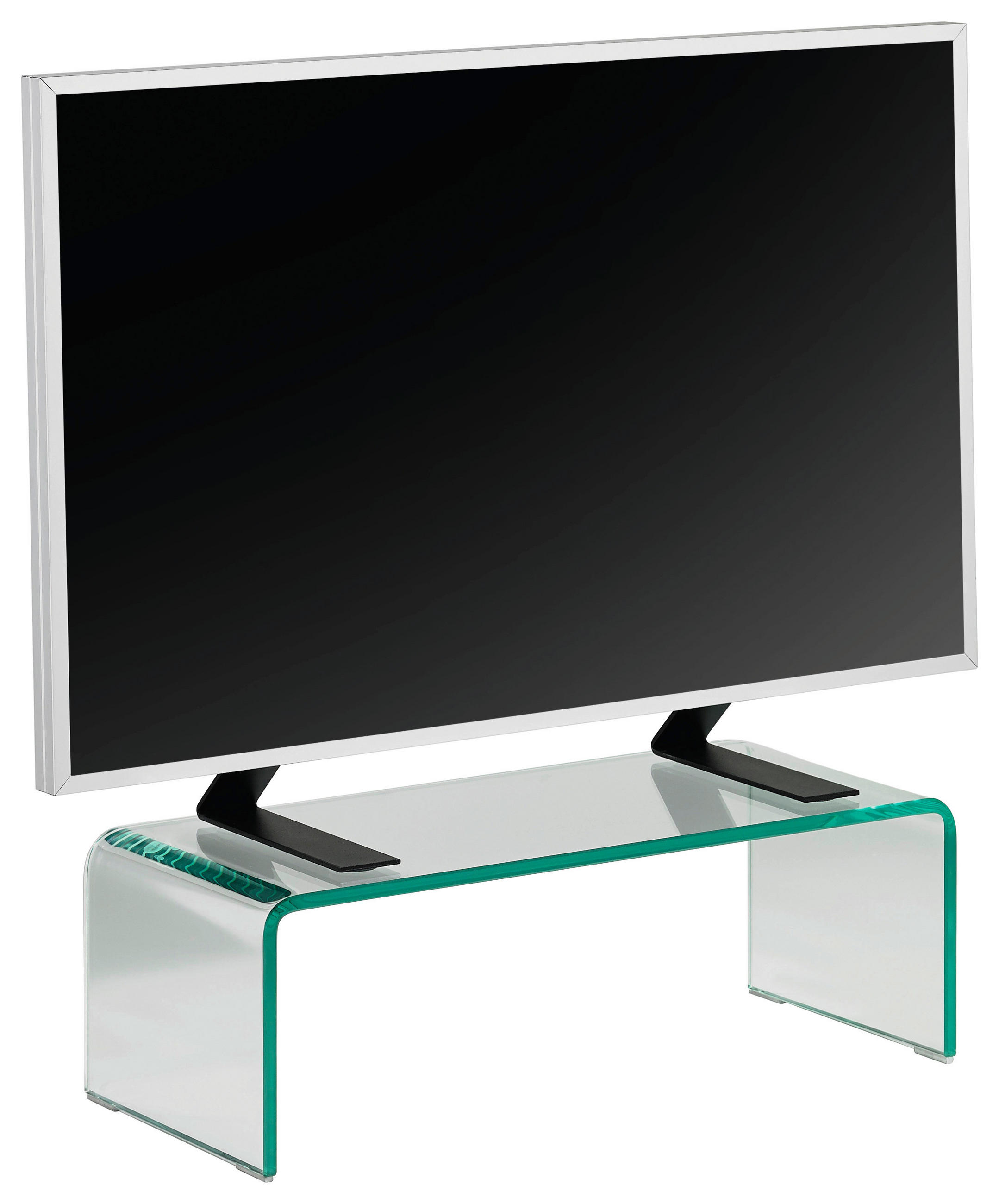 TV-AUFSATZ in Klar  - Klar, Design, Glas (90/20/25cm)