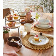 KOMBISERVICE Creme, Beige GLOSSY 20-teilig 4 Personen  - Beige/Creme, Trend, Keramik - Novel