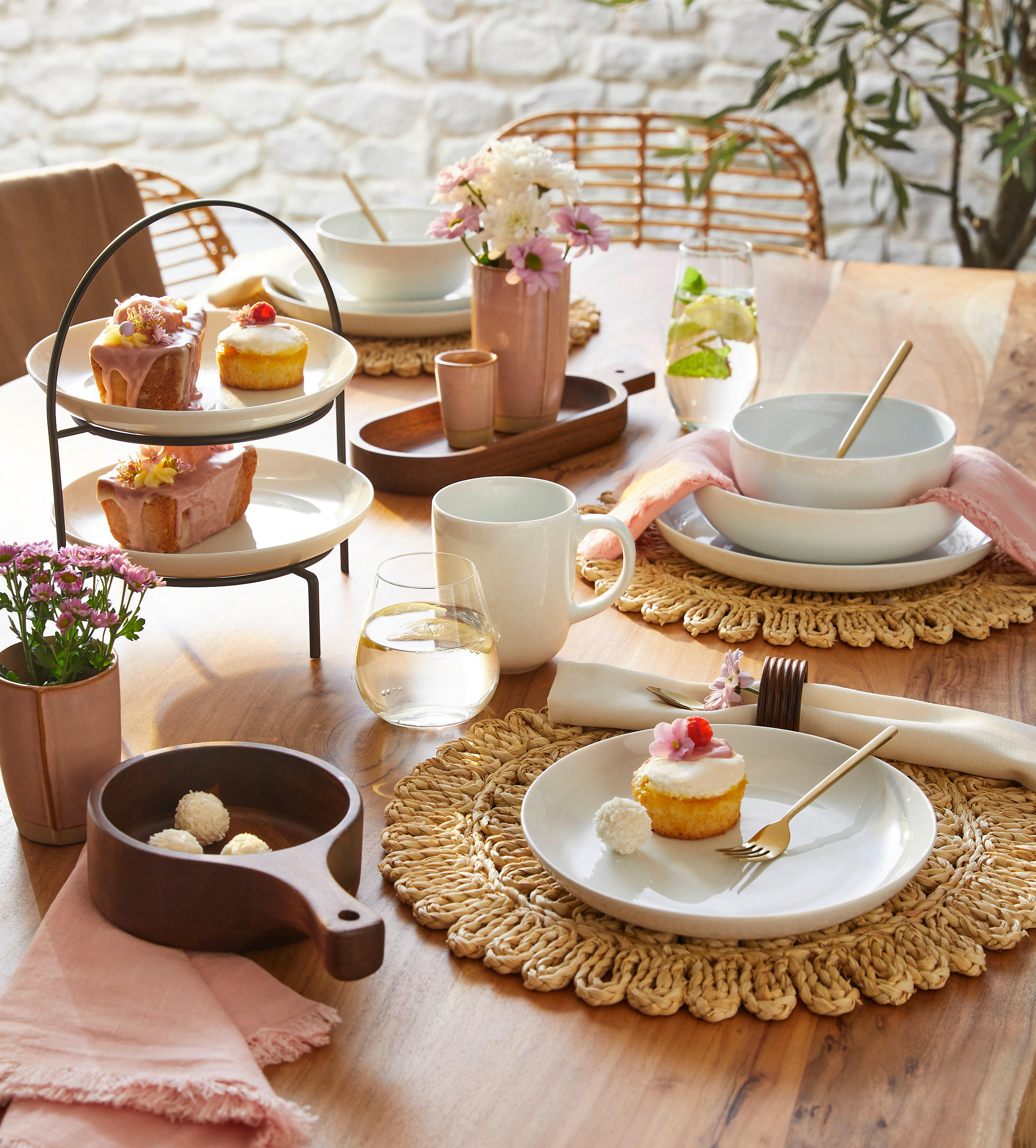 KOMBISERVICE Beige, Creme GLOSSY 20-teilig 4 Personen  - Beige/Creme, Trend, Keramik - Novel