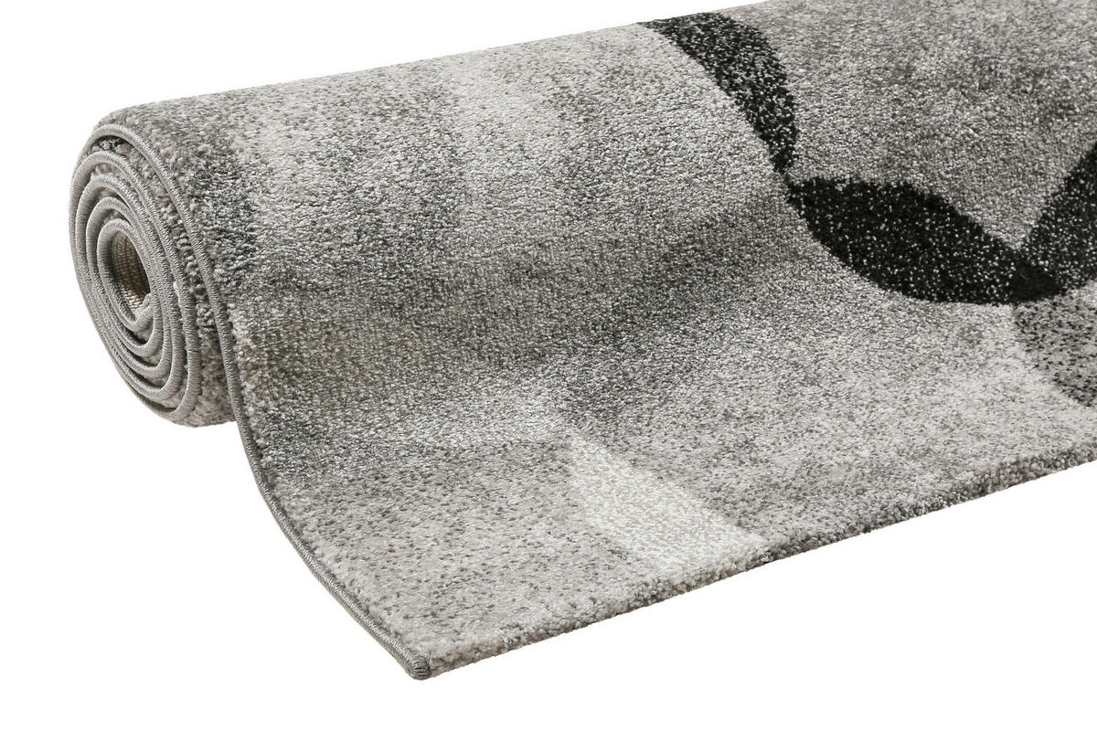 WEBTEPPICH 120/170 cm Modernina Grau, Silberfarben, Dunkelgrau, Beige  - Dunkelgrau/Beige, Design, Textil (120/170cm) - Esprit