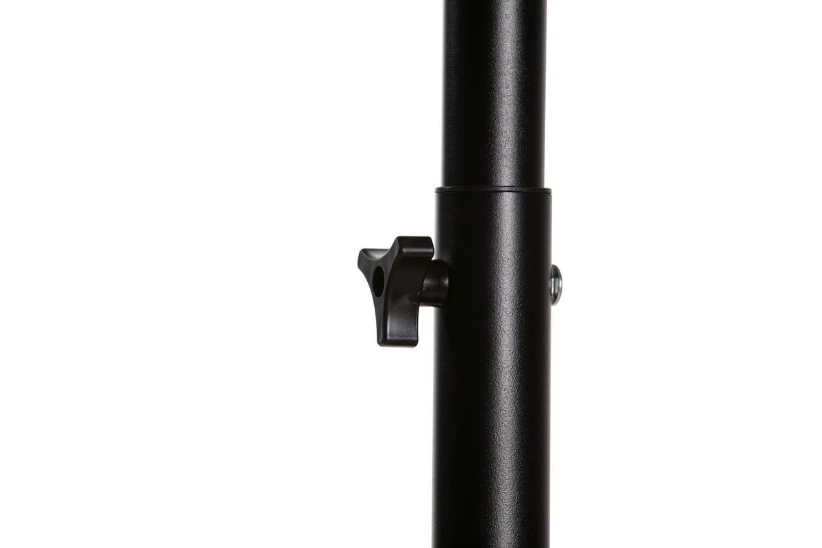 BASKETBALLSTÄNDER - Schwarz/Grün, KONVENTIONELL, Metall (83/204-254/130cm) - Salta