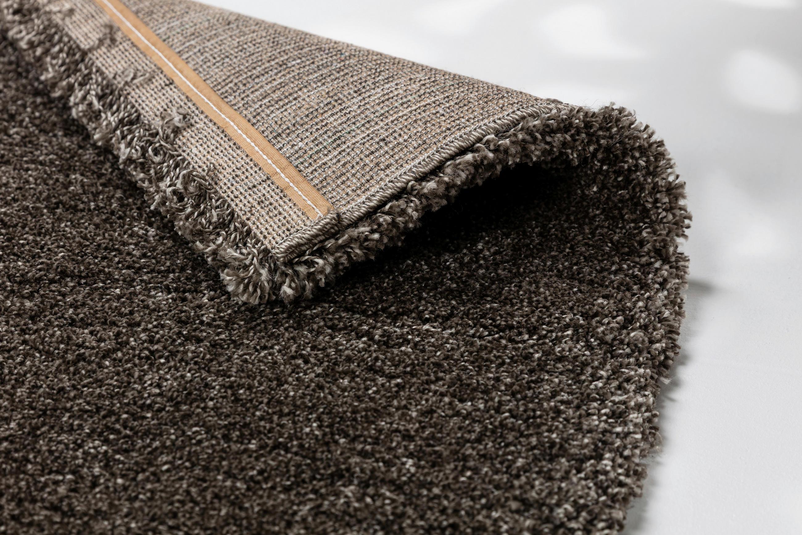 WEBTEPPICH 160/230 cm Leverage Dunkelbraun  - Dunkelbraun, Basics, Textil (160/230cm) - Schöner Wohnen