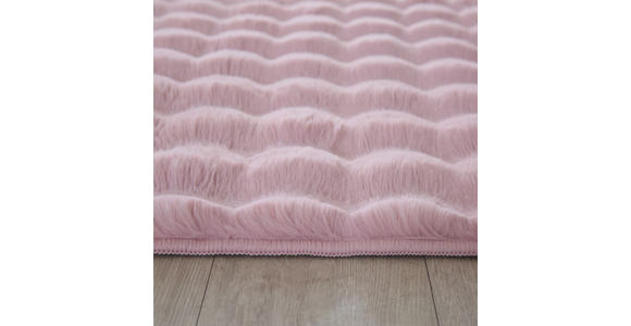 HOCHFLORTEPPICH 200/290 cm AMBIANCE Rosa  - Rosa, Basics, Textil (200/290cm) - Novel