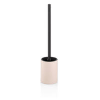 WC-BÜRSTENGARNITUR - Schwarz/Rosa, Basics, Keramik/Kunststoff (10,5/44,5cm) - Kela