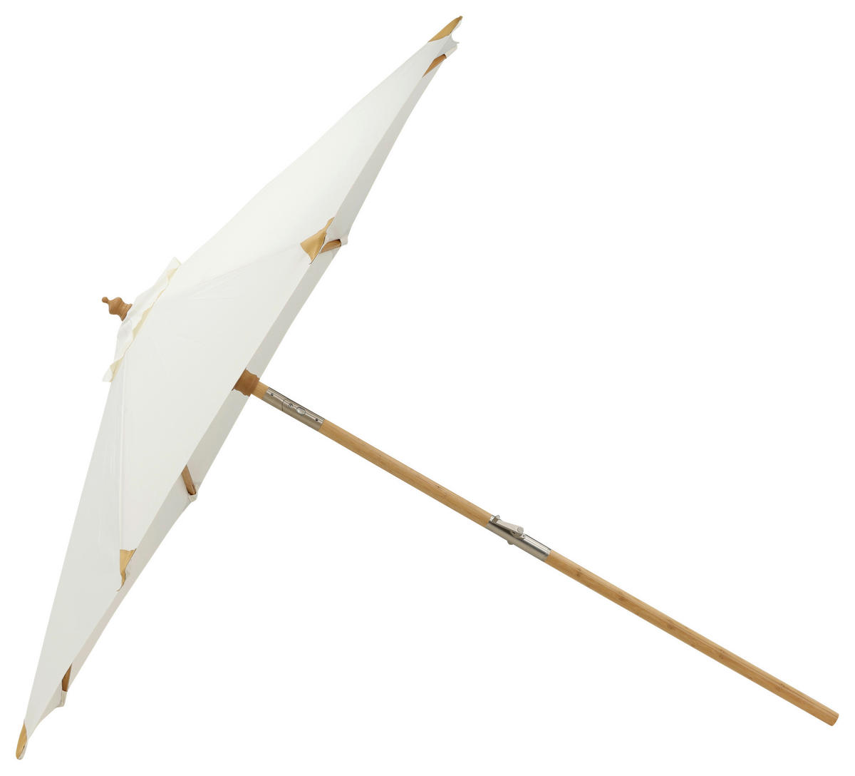 SONNENSCHIRM 270 cm  - Weiß, KONVENTIONELL (270/250cm) - Gardenson