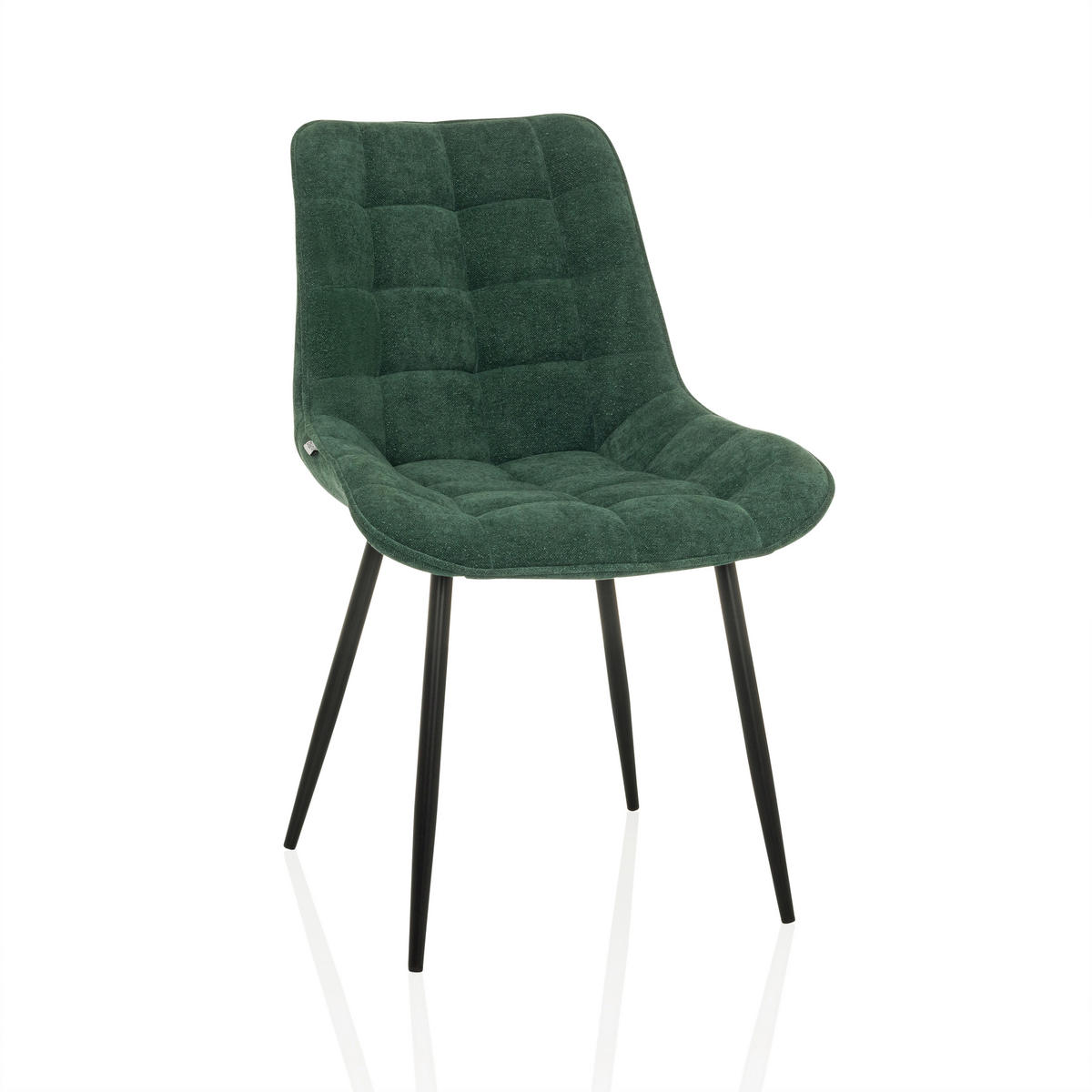 STUHL - Petrol/Schwarz, MODERN, Kunststoff/Textil (55/88/61cm) - MID.YOU