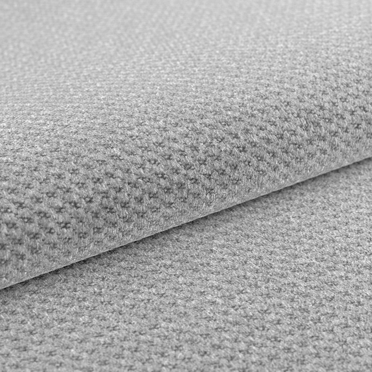 HÖRNSOFFA i chenille, struktur greige  - greige/svart, Klassisk, textil (197/309cm) - MID.YOU