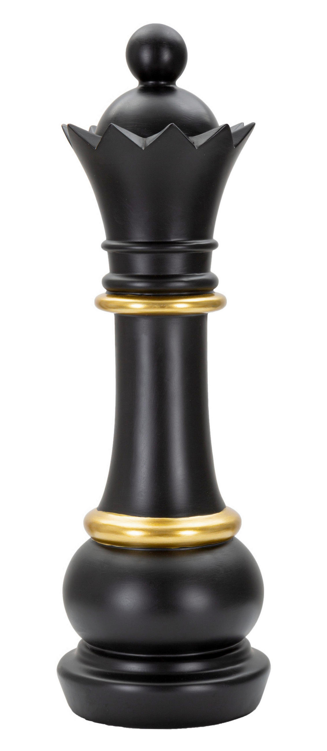 Skulptur Black And Gold Queen B: 15 Cm