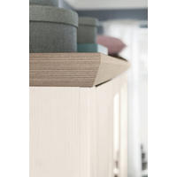 KRANZLEISTE 270/6/62 cm Eichefarben  - Eichefarben, Basics, Holzwerkstoff (270/6/62cm) - SetOne by Musterring