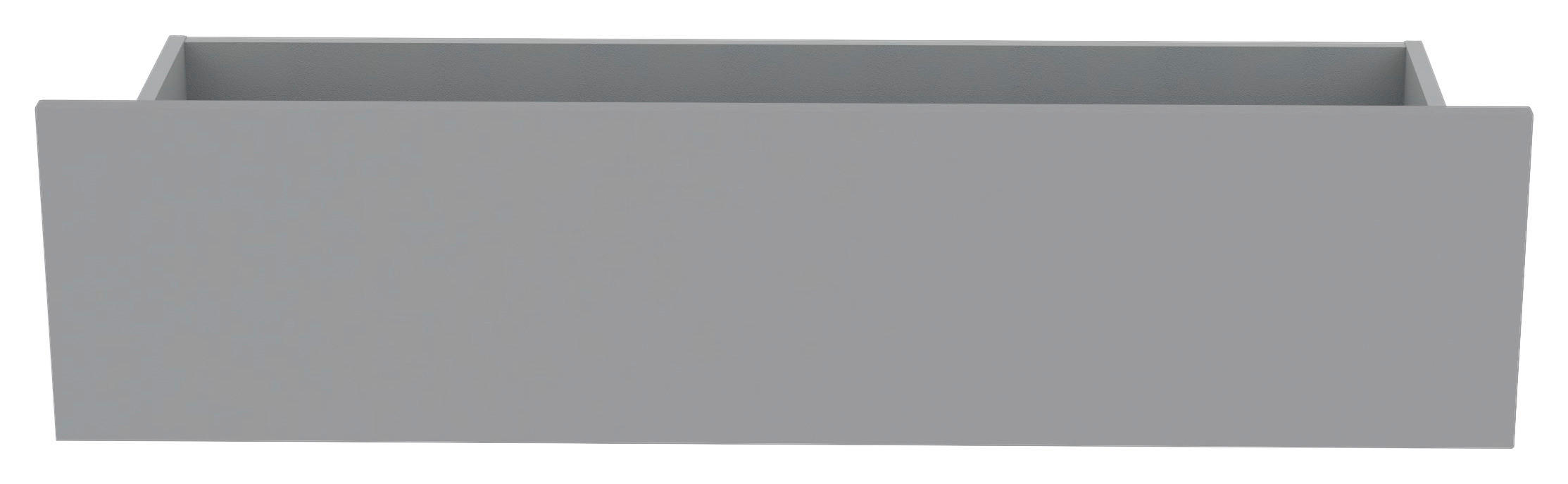 SCHUBLADE 91/22/37 cm Hellgrau  - Hellgrau, KONVENTIONELL, Holzwerkstoff (91/22/37cm) - Hom`in