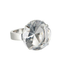 SERVIETTENRING   5/4,5/6,5 cm  - Silberfarben, Basics, Metall (5/4,5/6,5cm) - Ambia Home