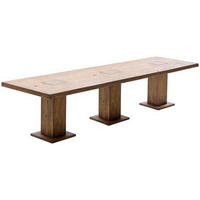ESSTISCH in Holz 400/120/76 cm  - Eichefarben, Konventionell, Holz (400/120/76cm) - MID.YOU