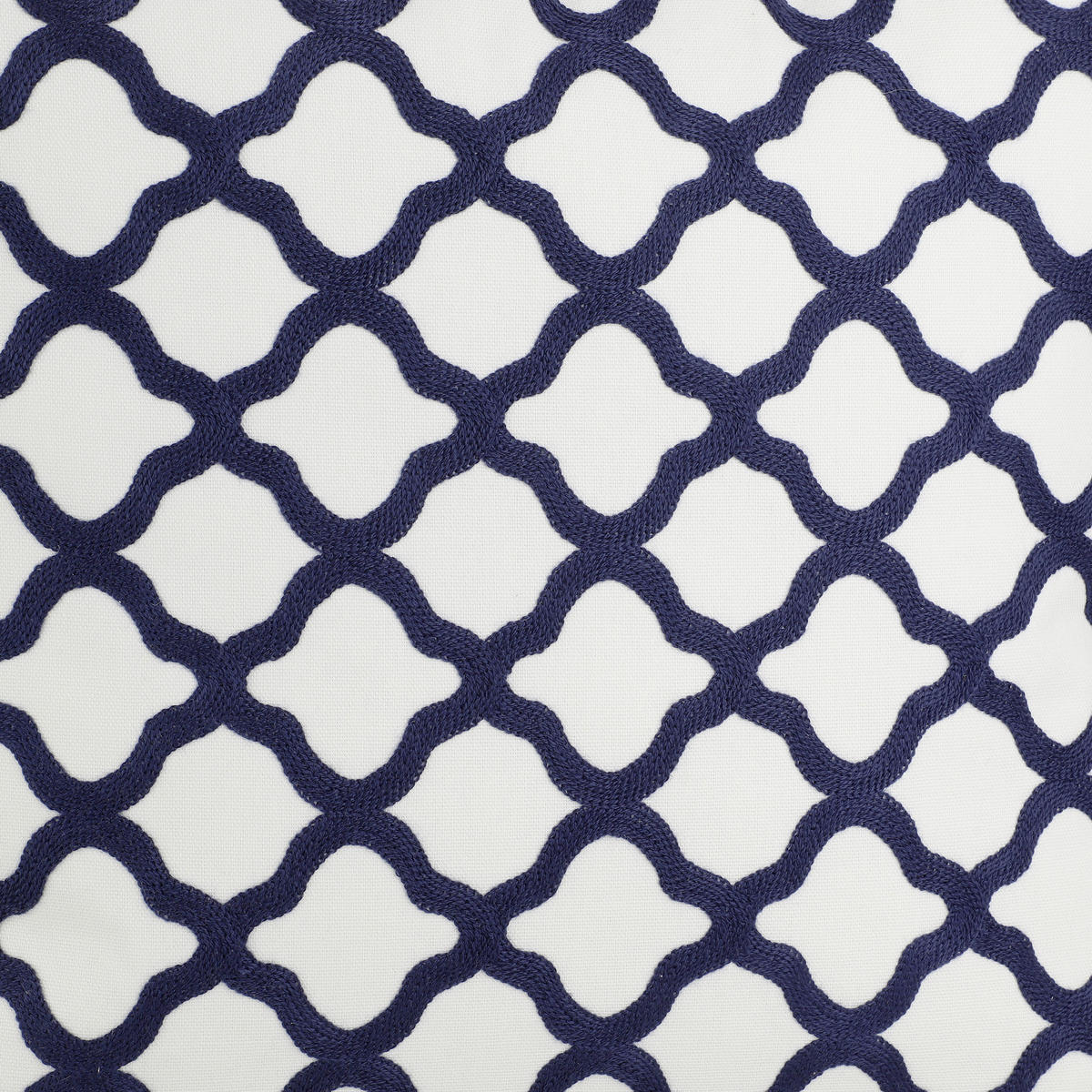 ZIERKISSEN  45/45 cm   - Blau/Weiß, Basics, Textil (45/45cm) - Eglo