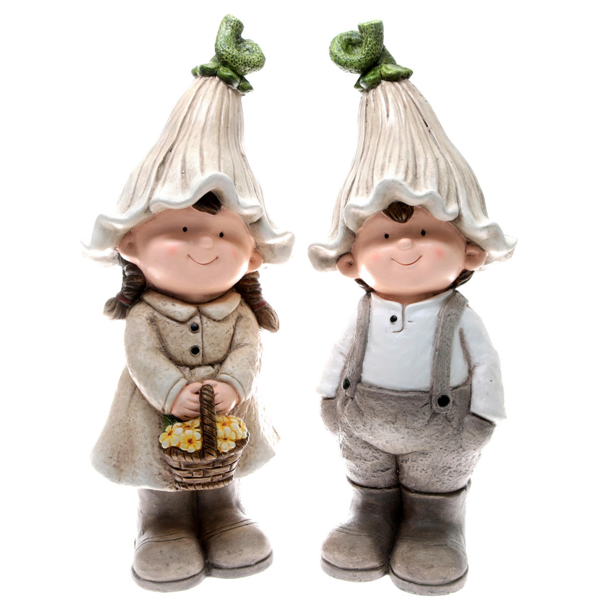 DEKOFIGUR KIND - Beige/Creme, LIFESTYLE, Stein (23/18/40cm)