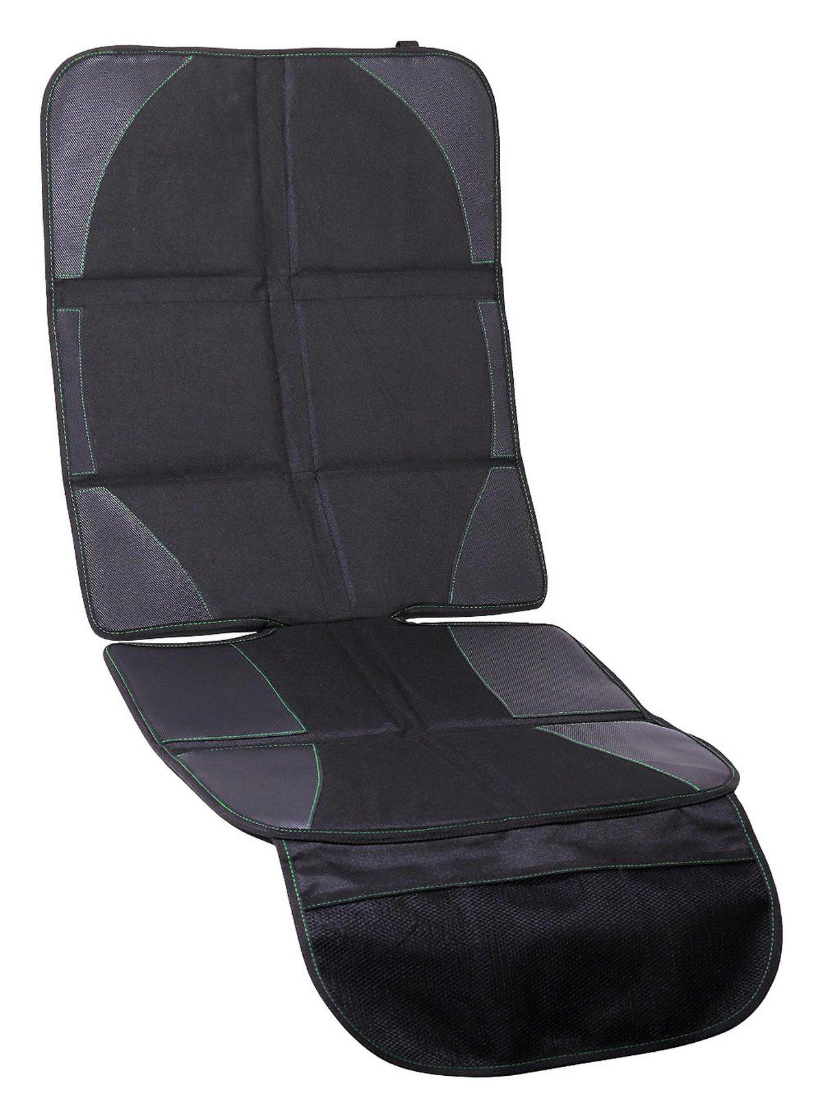 KINDERSITZUNTERLAGE Luxus  - Schwarz, Basics, Kunststoff/Textil (26/11/26cm) - My Baby Lou