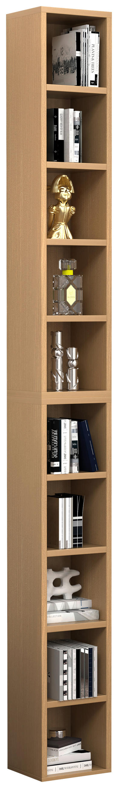 CD-REGAL - Buchefarben, Design, Holzwerkstoff (40/94/17cm) - MID.YOU