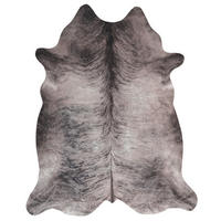 RINDERFELL 155/190 cm My Toledo Grau, Weiß, Beige  - Beige/Weiß, Design, Textil (155/190cm) - Obsession