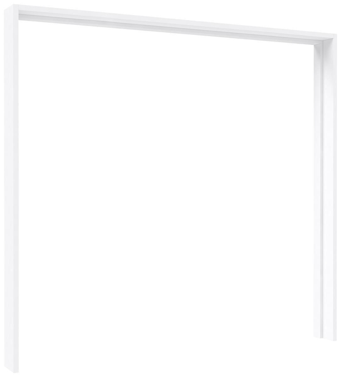 PASSEPARTOUTRAHMEN 230,9/215,1/23,8 cm Weiß Hochglanz  - Weiß Hochglanz, Design, Holzwerkstoff (230,9/215,1/23,8cm) - home24