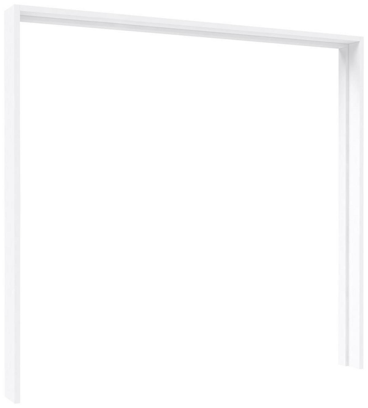 PASSEPARTOUTRAHMEN 230,9/215,1/23,8 cm Weiß Hochglanz  - Weiß Hochglanz, Design, Holzwerkstoff (230,9/215,1/23,8cm) - home24