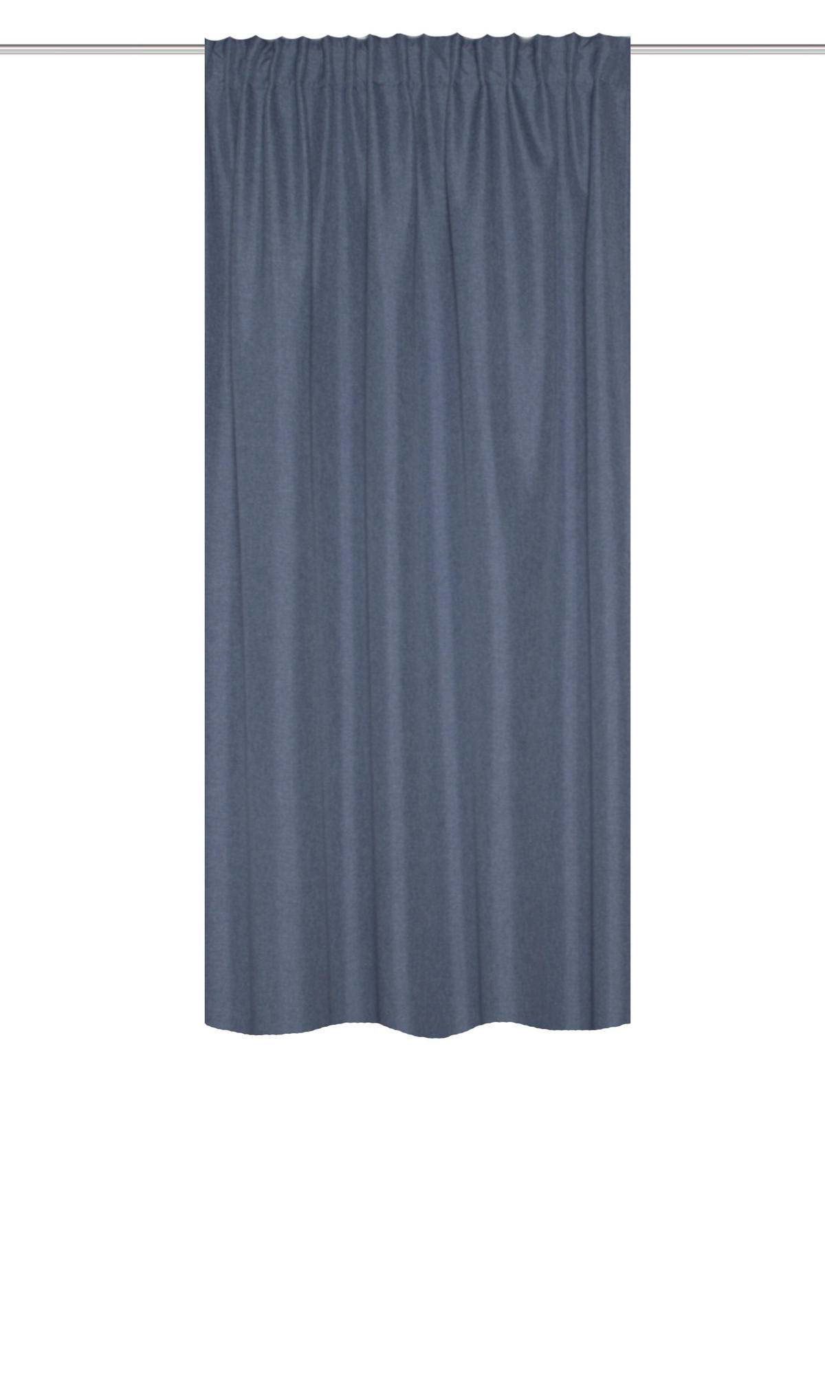 WÄRMESCHUTZVORHANG blickdicht  - Blau, Basics, Textil (135/175cm) - Schmidt W. Gmbh
