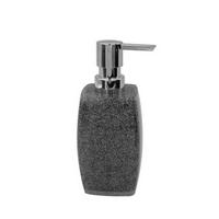 SZAPPANADAGOLÓ műanyag  - króm/fekete, Basics, műanyag (7/17/7cm) - Sadena