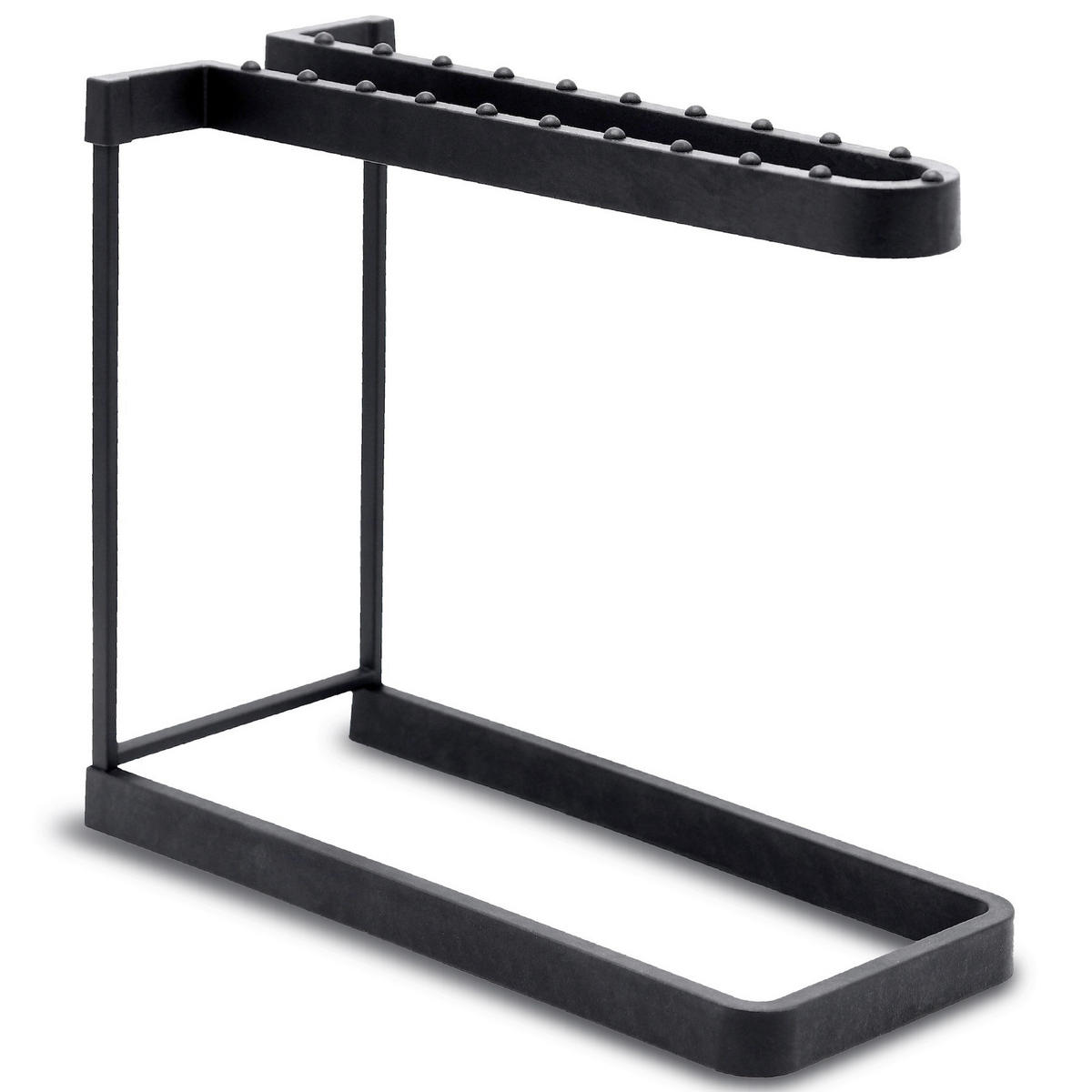 WEINGLASHALTER - Schwarz, Basics, Naturmaterialien/Metall (28/24/13cm) - HAPPY SINKS