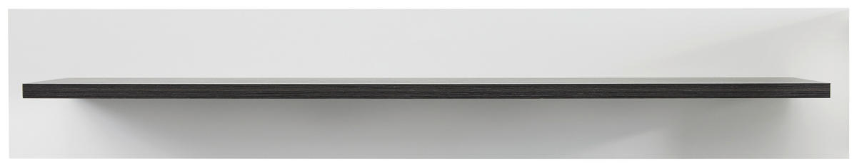OBÝVACÍ STĚNA, perleť, vysoce lesklá bílá - bílá/černá, Design, kompozitní dřevo/plast (240/150/40cm) - MID.YOU