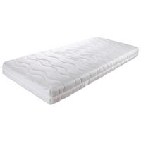 KALTSCHAUMMATRATZE LLQ 18 H2 100/200 cm Höhe ca. 18 cm  - Weiss, Basics, Textil (100/200cm) - Breckle