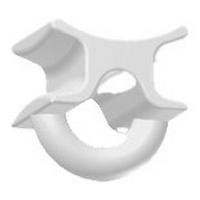 GLEITER  - Weiss, Basics, Kunststoff (1/1/1cm) - Leha