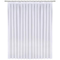 FERTIGSTORE  halbtransparent   300/145 cm  - Weiß/Grau, Basics, Textil (300/145cm) - Esposa