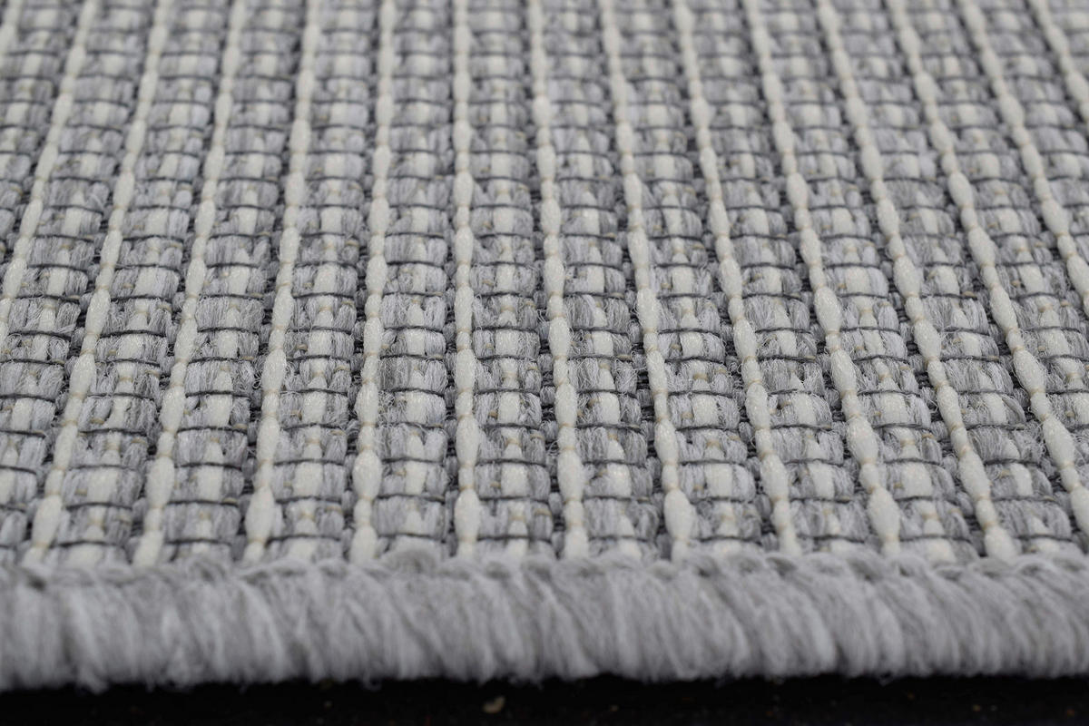 FLACHWEBETEPPICH 80/150 cm Amalfi  - Grau, KONVENTIONELL, Textil (80/150cm) - Novel