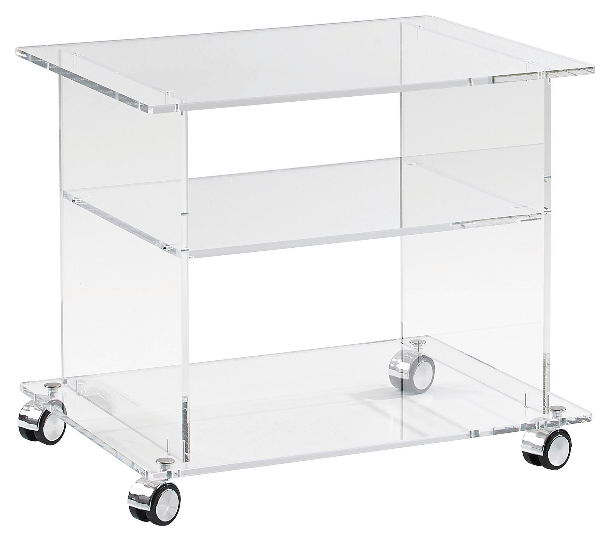 TV-ELEMENT - Klar, Design, Kunststoff (60/51/45cm) - Xora