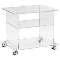 TV-ELEMENT - Klar, Design, Kunststoff (60/51/45cm) - Xora