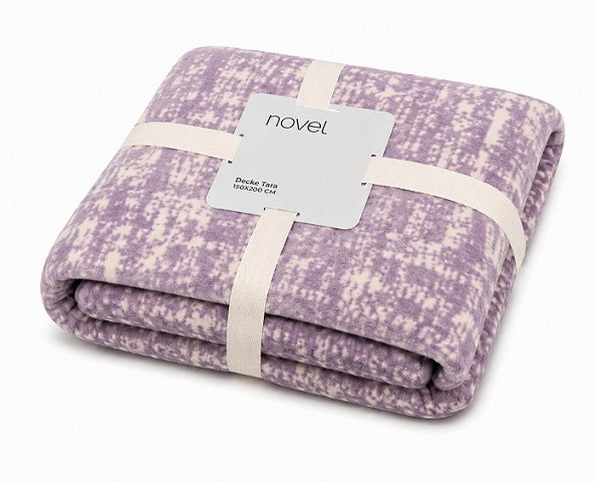 ODEJA  TARA  150/200 cm       vijolična  - vijolična, Basics, tekstil (150/200cm) - Novel