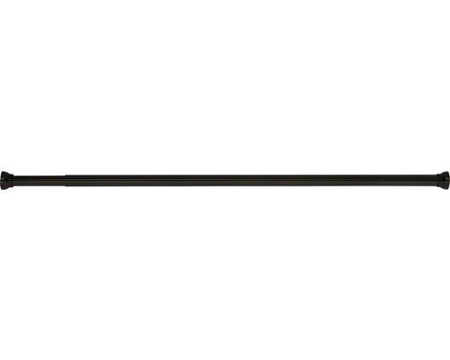 DUSCHVORHANGSTANGE KRETA 75-125 cm  - Schwarz, Basics, Metall (75-125cm) - Spirella