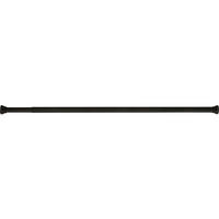 DUSCHVORHANGSTANGE KRETA 75-125 cm  - Schwarz, Basics, Metall (75-125cm) - Spirella