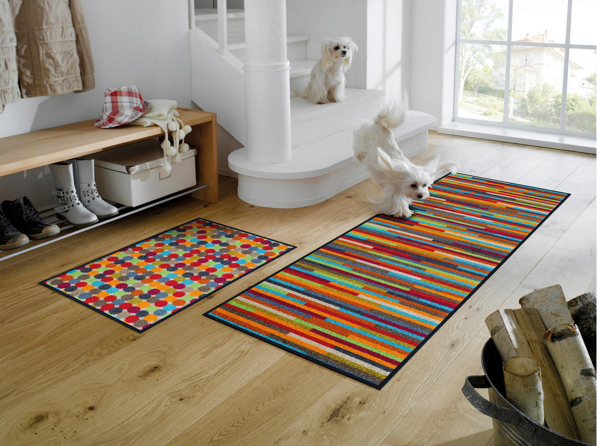 TRAVERSĂ - multicolor, Konventionell, plastic/textil (60/180cm) - wash+dry