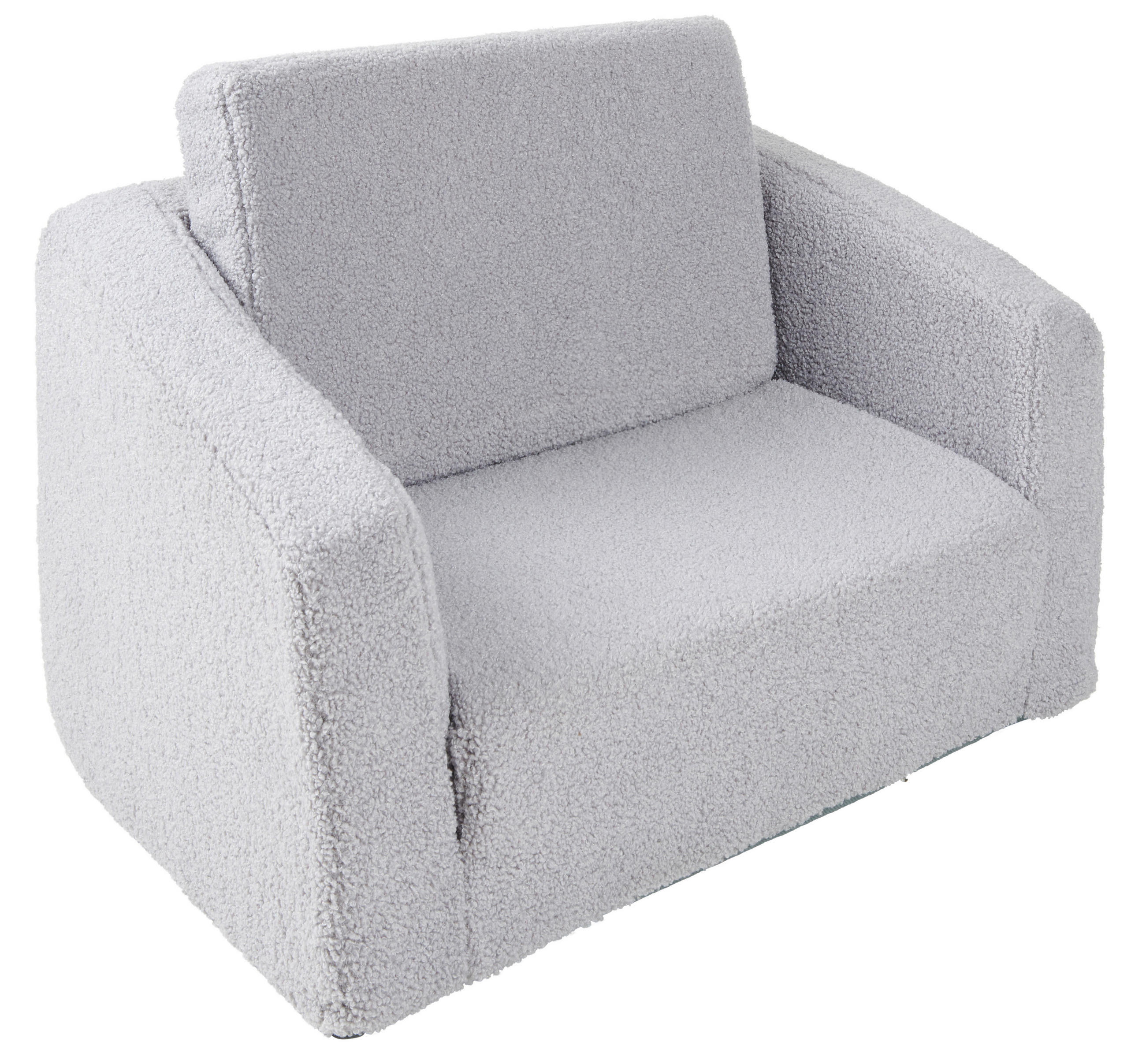 DETSKÁ LAVIČKA sivá - sivá, Basics, textil (60/42,5/42cm) - Jimmylee