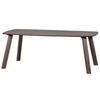 ESSTISCH Eiche oval Dunkelbraun  - Dunkelbraun, Design, Holz (180/100/74cm) - Livetastic